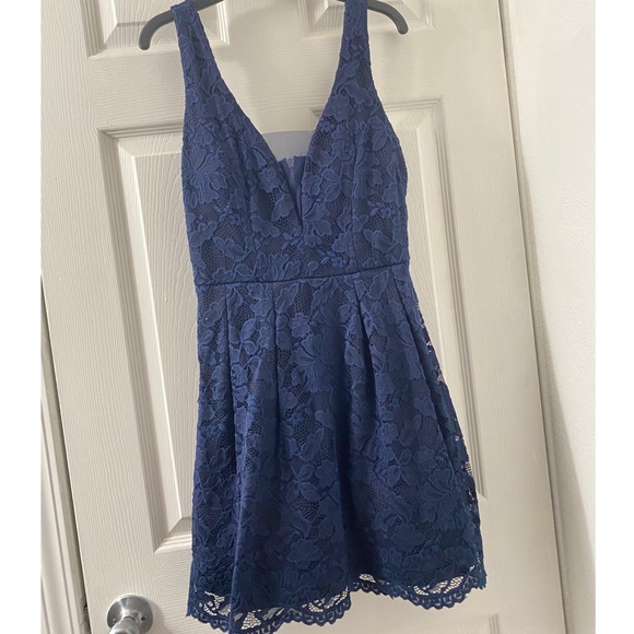 Dresses & Skirts - Beautiful dark blue dress.